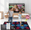 Music Dance Mat for Kids & Adults,Ideal for Fitness Dance Games,64GB Memory Card,899 Games,75 Music Videos,650 Songs.for TV use,Made of Premium Flannel,a Luxurious Gift for Children by TinyTreasures Baby Boutique