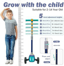 Unbreakable & Never Fall Down 2-in-1 Scooters Kids 3 Wheel Kick Scooter for Boys Girls Ages 3-8, Adjustable Height & Seat, Widened Non-Slip Deck, More Safer for Beginner Toddlers by TinyTreasures Baby Boutique