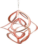 Red Carpet Studios Cosmix Copper Double Wind Sculpture, Small (31058), 14 Inch by GreenHaven Gardens