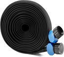 IPOW Heavy Duty Double Layer Design Saves 80% Water Leak Proof Soaker Hose, Drip Watering Hose for Garden, Lawn, Flower Bed, Vegetable Field (25 FT) by GreenHaven Gardens