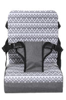 Dreambaby Grab ‘N Go Travel Booster Seat – Portable Toddler High Chair for Dining (6M-5Y) with Storage & Shoulder Strap by TinyTreasures Baby Boutique