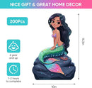 Wooden Puzzle for Adults, Mermaid Wooden Jigsaw Puzzles(15.3 * 23.4in-500pcs), Beautiful Wooden Puzzle with Box Birthday Gifts for Adults and Kids Family Game by TinyTreasures Baby Boutique