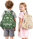 STEAMEDBUN Corduroy Kids Backpack for Girls and Boys 5-8: Boys Backpack for Elementary Kindergarten - 15 inch Cute Backpacks for Kids - Dinosaur by TinyTreasures Baby Boutique