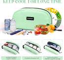 Small Cooler Bag Freezable Lunch Bag for Work School Travel,Leak-proof Small Lunch Bag,Small Insulated Bag For Kids/Adults,Freezer Lunch Bags,Freezable Snack Bag,Mini Lunch Bag 9.8x5.5x4 inches by TinyTreasures Baby Boutique