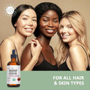 Kate Blanc Cosmetics Rosehip Oil for Face & Softer Glowing Skin (1oz, Organic, Pure, Cold Pressed) Rosehip Seed Face Oil for Facial & Gua Sha Massage by CozyNest Decor