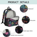 Toddler Backpack for Girls 3-8: Preschool Kindergarten Backpack - Cute Kids Backpacks for Girls-Colorful Butterfly by TinyTreasures Baby Boutique
