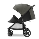 Mompush Nova Baby Stroller for Toddler, Infant & Newborn | Spacious Seat & Lie-Flat Mode | Compact One-Hand Fold, UPF 50+ Canopy & All-Wheel Suspension | Includes Rain Cover & Cup Holder, Green by TinyTreasures Baby Boutique