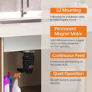 1/2 HP Garbage Disposals, TECASA Continuous Feed, Stainless Steel Food Waste Grinding System for Kitchen Sink Food Waste, Power Cord Included, Black - HyperCrush 50 by CozyNest Decor