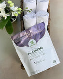 Grab Green 3-in-1 Laundry Detergent Pods, 24 Count, Lavender Vanilla Scent, Plant and Mineral Based, Superior Cleaning Power, Stain Remover, Brightens Clothes by TinyTreasures Baby Boutique
