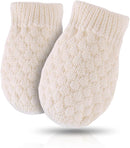 Baby Knit Mittens Toddler Boys Girls Gloves Winter Infant Newborn No Scratch Mitten 0-3 Years by TinyTreasures Baby Boutique