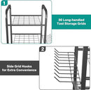 EVERHANGER Garden Tool Organizer and Storage, Yard Tool Stand Garage Tool Organization, Yard Tool Racks for Indoor/Outdoor Use by GreenHaven Gardens