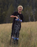 Clear Longboard Skateboard - Transparent Acrylic Long Boards with Light-Up LED Wheels for Smooth Rides - Ride The Streets in Style with Longboard Built for Beginners & Pros Alike by TinyTreasures Baby Boutique