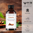 Majestic Pure Cassia Essential Oil with Glass Dropper - 1 Fl Oz - 100% Pure and Natural Cassia Oil - Premium Grade Essential Oils for Diffuser, Aromatherapy, Soap and Candle Making by CozyNest Decor