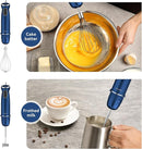 Immersion Blender Handheld 5 in 1 Hand Blender, 1000W Hand Mixer Stick, BPA-Free 12 Speed Handheld Blender 304 Stainless, Beaker, Chopper, Whisk and Milk Frother, Soup, Smoothies, Baby Food, Sauce by TinyTreasures Baby Boutique