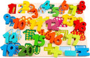 Wooden Puzzles for Toddlers, Voamuw Alphabet Number Shape Learning Puzzle for Kids Ages 3 4 5, Montessori Toys Preschool Education Chunky Jigsaw for Boys and Girls by TinyTreasures Baby Boutique