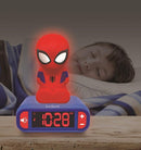 LEXiBOOK - Marvel Spider-Man Digital Alarm Clock with Night Light Snooze and Marvel Spider Man Superheroes Sound Effects - Boys Clock - Luminous Spiderman, Blue - RL800SP by TinyTreasures Baby Boutique