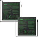 iPower 20" x 20" Waterproof Durable Seedling Heat Mat Warm Hydroponic Plant for Indoor Gardening Germination Starting, 2 Pack by GreenHaven Gardens