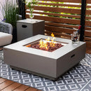 Ashton 36” Propane Fire Pit Smokeless Firepit Converts to Outdoor Gas Fire Pit for Outside Patio Firepit Table Includes Windscreen Rain & Tank Cover Lava Rocks Lid CSA Certified by GreenHaven Gardens