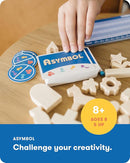 SimplyFun Asymbol - A Building and Communication Game That Challenges Your Creativity & Imagination - 3 to 6 Players - A Game for Kids Ages 8 & Up by TinyTreasures Baby Boutique