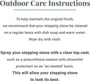 Let's Make Memories Personalized Garden Stone - Resin - Custom Garden Décor - Heart Stepping Stone - for Dad - for Father's Day by CozyNest Decor