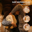 QANYI Plush Toy Night Light Alarm Clock for Kids, Multiin-one Cozy Toast Plushies Bed Clock with Dual Alarm and Snooze, Dimmable Bed Lamp Birthday Gifts Ideal for Children Teens Girls Boys Women by TinyTreasures Baby Boutique