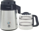 H2o Labs Best-in-Class Countertop Water Distiller - Stainless Steel Home Water Distiller with 1 Gallon Glass Carafe - Porcelain Nozzle Insert & Optimal Heating Element for Pure Distilled Water - 300SS by CozyNest Decor