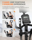 pooboo Elliptical Machine, Elliptical Exercise Machine with 16-Level Resistance&Hyper-Quiet Magnetic Driving System, Elliptical Machine for Home with LCD Monitor&15.5IN Stride, 350LBS Weight Capacity by CozyNest Decor