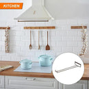 uxcell 5Pcs Wine Glass Rack, 11.81 Inch Iron Wine Glasses Rack Under Cabinet Stemware Rack - Wall Mountable Wine Glass Holder Storage Hanger for Bars Coffee Restaurants Kitchens, Bronze by CozyNest Decor