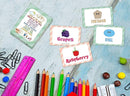 Creanoso US Schools and Learning Flash Cards Series (2-Deck) by TinyTreasures Baby Boutique