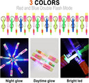 25 Sets LED Flying Set, 25 Slingshot+25 Glow Helicopter-50 Pcs, Flying Toy Outdoor Toys Glow in The Dark Party Supplies Party Favors for Kids 8-12,4-8 by TinyTreasures Baby Boutique