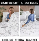 Large Soft Throw Blanket for Airplane Car Travel Europe Mexico Trip Summer Vacation Flight Stuff Plane Accessories Road Trip Necessities Rv Essential Camping Gear Hammock Patio Outdoor Must Haves by TinyTreasures Baby Boutique