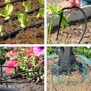 1/4 inch Garden Watering Tube, 4mm Water Tube Irrigation System Hose Blank Distribution Line Plant Drip Automatic Pipe DIY Agriculture Hydroponics Misting Tubing Patio Lawn Yard Greenhouse Outdoor by GreenHaven Gardens