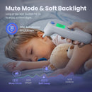 Ear Thermometer, Digital Ear Thermometer for Kids and Adults, High Accuracy Baby Thermometer with 1s Result, 3-Color Coded and 30 Memory Recall, Easy to Use, with 21 Disposable Probe Covers by TinyTreasures Baby Boutique
