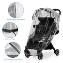 Clear Stroller Rain Cover, Universal Travel Weather Shield Breathable Baby Stroller Rain Cover for Windproof, Waterproof, Protect from Sun Dust Snow by TinyTreasures Baby Boutique