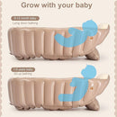 MINK Inflatable Bathtub for Toddlers - Portable Baby Tub with Built-in Air Pump - Collapsible Design for Easy Storage - Perfect for Newborns to Infants by TinyTreasures Baby Boutique