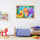Jumbo Floor Puzzle for Kids Dinosaur Jigsaw Large Puzzles 48 Piece Ages 3-6 for Toddler Children Learning Preschool Educational Intellectual Development Toys 4-8 Years Old Easter Gift for Boy and Girl by TinyTreasures Baby Boutique
