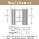 LAMIT Kitchen Linen Curtains 40 Inch Length, Soft Thick Light Filtering Bronze Grommet Window Textured Neutral Sheer Drapes for Cafe/Window/Loft Room, 2 Panels, 34 x 40 Inch, Brown by CozyNest Decor