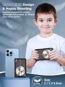 Digital Camera,FHD 1080P Kids Camera 44MP Point and Shoot Digital Cameras with 32GB Card,16X Zoom,Anti-Shake,Date Stamp,Compact Small Cameras Photography for Kids Student Teen Girl Boy(Black) by TinyTreasures Baby Boutique