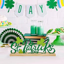 COCHIE Metal St. Patrick's Day Sign, St Patricks Day Decorations for Home, Office, Shelf, Mantel, Indoor, Shamrock Decoration, Saint Patrick Day Decor (Shamrock) by CozyNest Decor