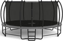 BCAN 8FT 10FT 12FT 14FT 15FT 16FT Recreational Trampoline with Enclosure for Kids Adults, ASTM Approved, Outdoor Trampolines with Ladder for Kids by TinyTreasures Baby Boutique