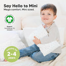 Mini Toddler Pillow with Pillowcase - 9x13 My Little Dreamy Travel Kids Pillow for Sleeping, Toddler Bed, Small, Tiny, Organic Cotton Pillowcase, Soft & Breathable, Kids 2-4 Years Old (Acorn) by TinyTreasures Baby Boutique