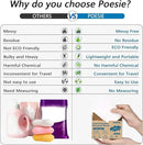 Poesie Travel Laundry Detergent Sheets 120 Sheets Liquidless Clothes Washing Strips Fresh Linen Scent (3 Pack 40 Count) by CozyNest Decor