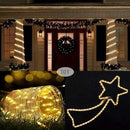 300 LED Solar Rope Lights Outdoor 99 FT Bright Solar Garden String Lights Durable 8 Modes Outdoor Fairy Lights Waterproof Solar Garden Decorative Lights for Fence Patio Decor (Warm) by GreenHaven Gardens