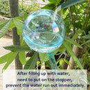 2pcs Galss Plant Watering Devices, Planter Self Watering Globes for Home Potting, Garden Flower Plant Watering Spikes Automatic Plant Waterer System Set for Indoor Outdoor Plant Daily Watering by GreenHaven Gardens