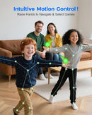 AR Motion Gaming Console for Kids & Families - Plug & Play Video Game System for Indoor Physical Play & Interactive Family Fun. Great for Gifts, Game Nights, Parties, Playtime and Playdates by TinyTreasures Baby Boutique
