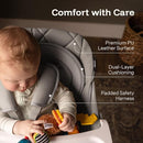 HARPPA 6 in 1 Baby High Chair, Convertible Infant Feeding Chair for Babies & Toddlers Table, Dining Booster Seat with Removable Tray, Grey by TinyTreasures Baby Boutique
