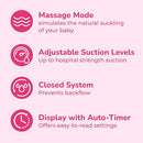 Spectra - S2 Plus Electric Breast Milk Pump with Tote Bag, Bottles and Cooler for Baby Feeding by TinyTreasures Baby Boutique