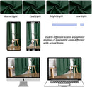 Simplebrand Ava Blackout Curtains for Patio 108 Inches Long 2 Panels Set, Solid Thermal Insulated Room Darkening Rod Pocket Window Treatment Curtains Blackout Drapes, W50 x L108 Inch, Ever Green by TinyTreasures Baby Boutique