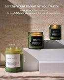 M&SENSE Sage Wood Scented Candle, 19.4oz 110 Hours Long Lasting Clean Non Toxic All Natural Soy Wax Candle for Relaxing & Stress Relief, 2 Wick Home Fragrance Gifts for Home Decor by CozyNest Decor