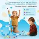 STEM Air-Powered Building Toys for Kids Ages 3 4 5 6 7 8+– Educational Air Tubes Toy& Turbine Set with 30 Foam Balls – Rechargeable Construction Kit for Boys & Girls – Fun Science Gift for Teens by TinyTreasures Baby Boutique